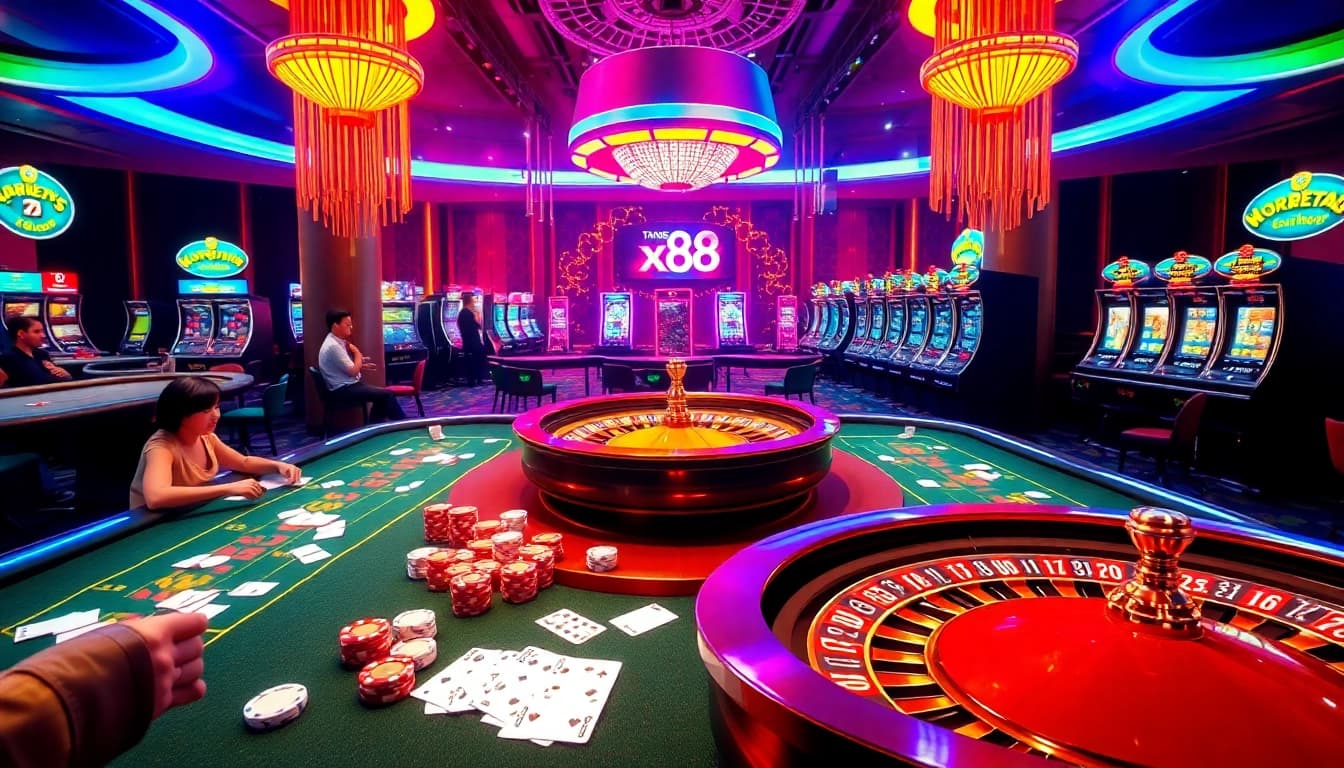 Join the excitement at trang chủ x88 with thrilling casino games and vibrant visuals.