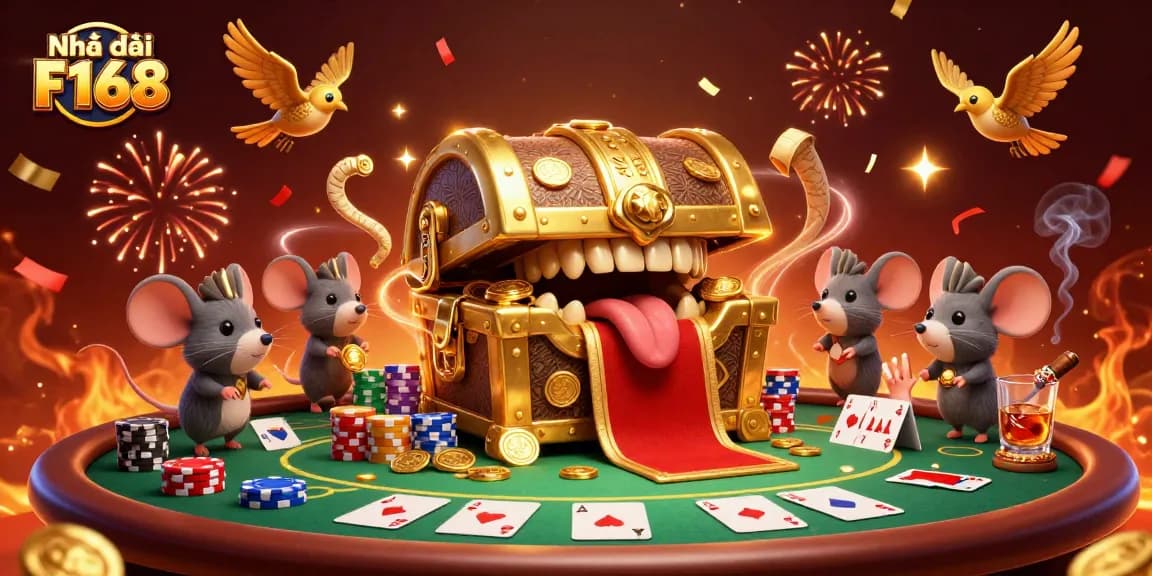 Engage in thrilling gambling excitement at Nhà cái F168's online treasure chest filled with rewards.