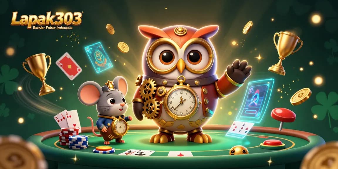 Permainan poker seru di Lapak303 Bandar Poker Indonesia dengan banyak elemen kasino dinamis.
