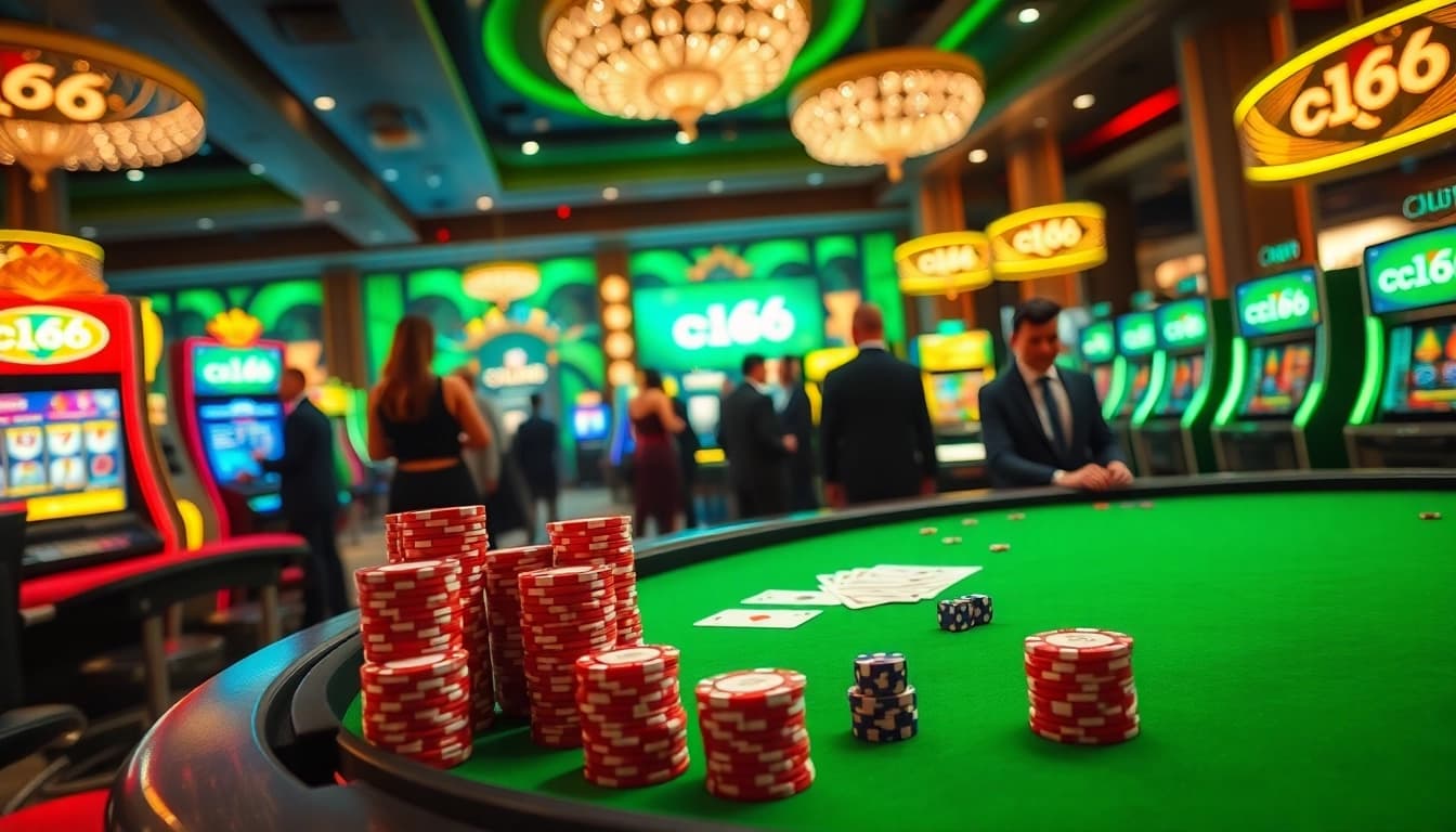 Experience the c168 game at our vibrant casino with exciting tables and glamorous slot machines.