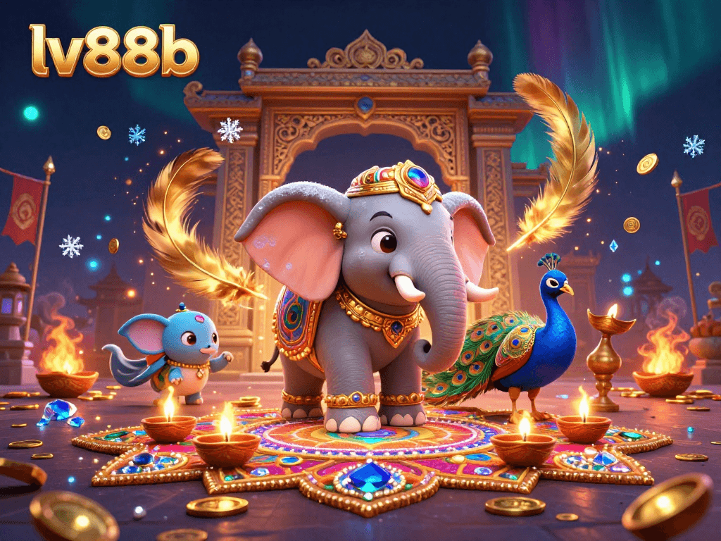 Experience thrilling gameplay at lv88b's opulent gaming arena with enchanting characters.