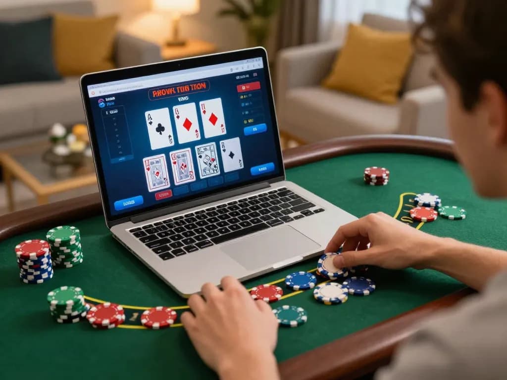 Player placing bets on online blackjack at lv88, showcasing interactive gaming experience