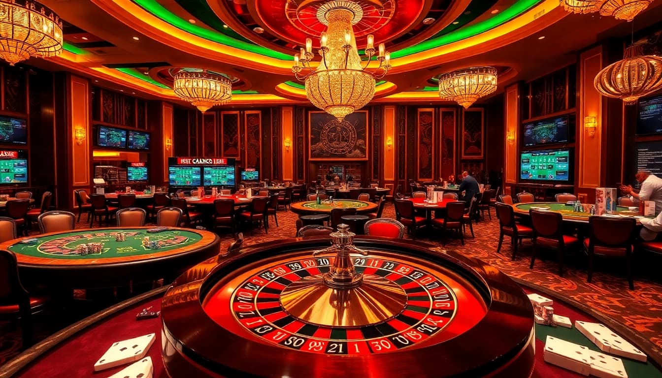 Experience the thrill of gaming at https://8kbetbh.com/ with luxury casino tables and engaging betting action.