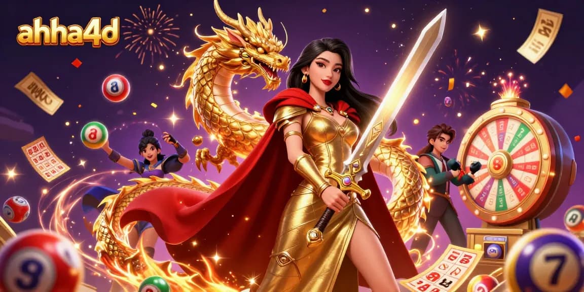 Join ahha4d for magical gaming adventures featuring golden tickets and vibrant prize wheels.