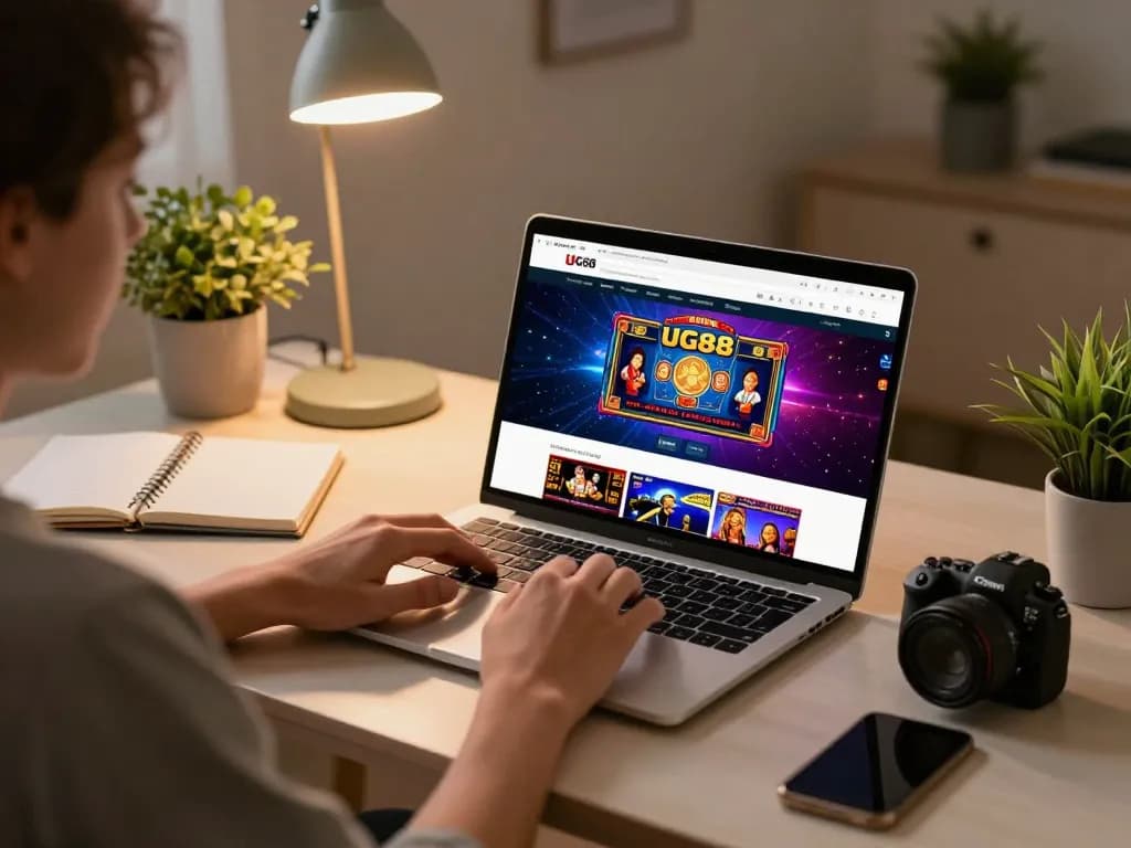 Engaging online gaming experience on trang chủ UG88 with vibrant visuals and a cozy atmosphere.
