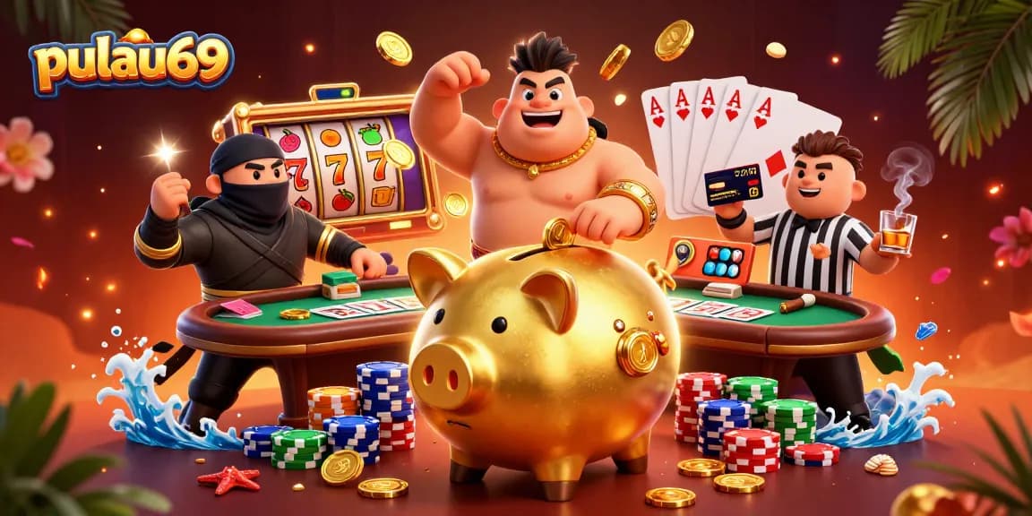 Engage in thrilling gameplay at pulau69 with vibrant slot games and dynamic characters.