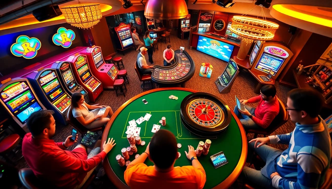 Players enjoying diverse casino games with a focus on https://8k8.us.com/'s vibrant offerings and exciting promotions.