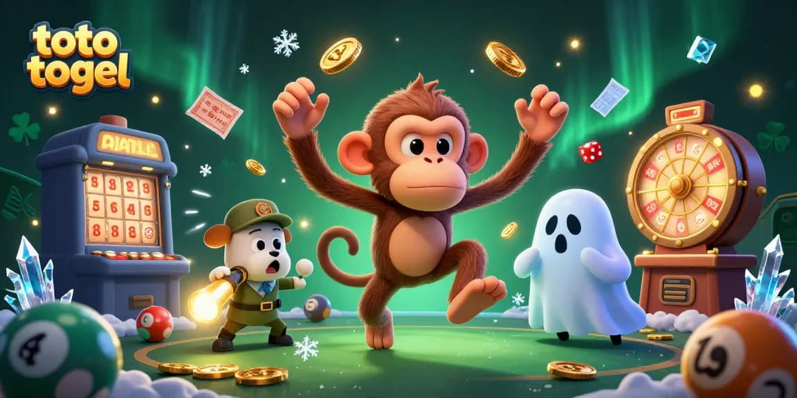 Menang di toto togel dengan serunya mesin lotere dan bola bertuah yang terbang.