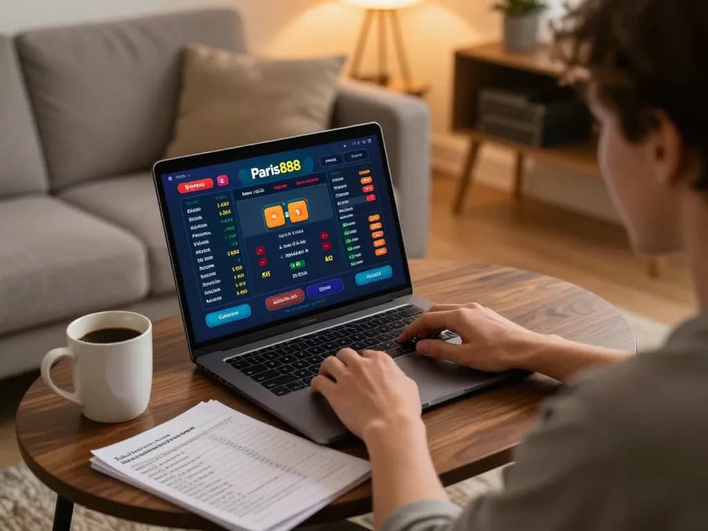 Engaging in strategic online betting on paris888 while managing bankroll with notes