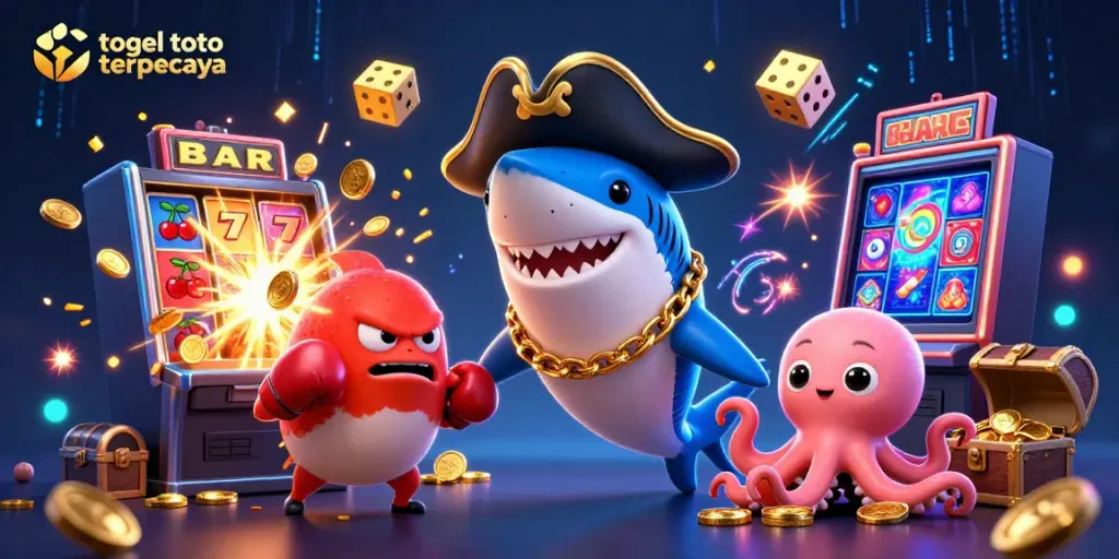 Permainan togel toto terpercaya dengan karakter 3D lucu dan slot jackpot yang menakjubkan.