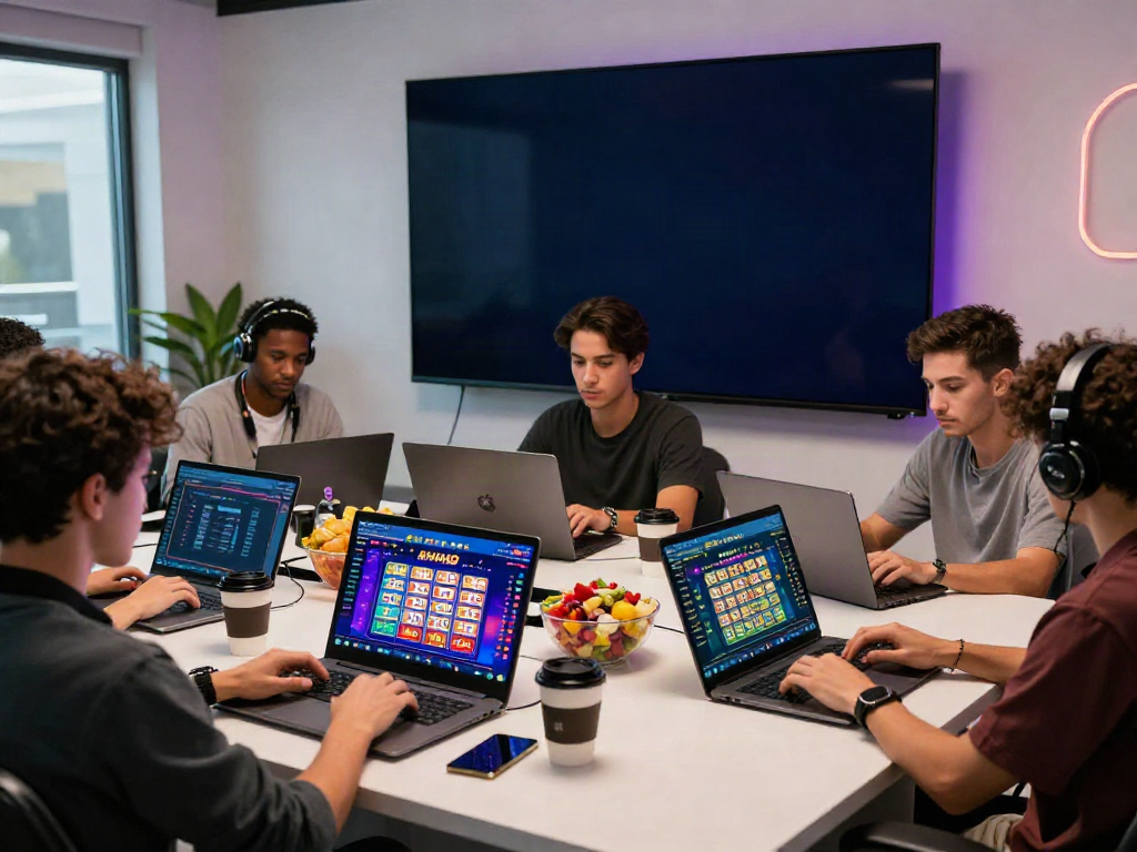 AHHA4D online gaming scene showcasing diverse players engaging with lottery games and vibrant interface.