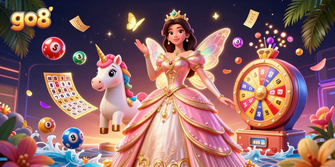Engage with go8's vibrant lottery atmosphere featuring exciting games and colorful elements.