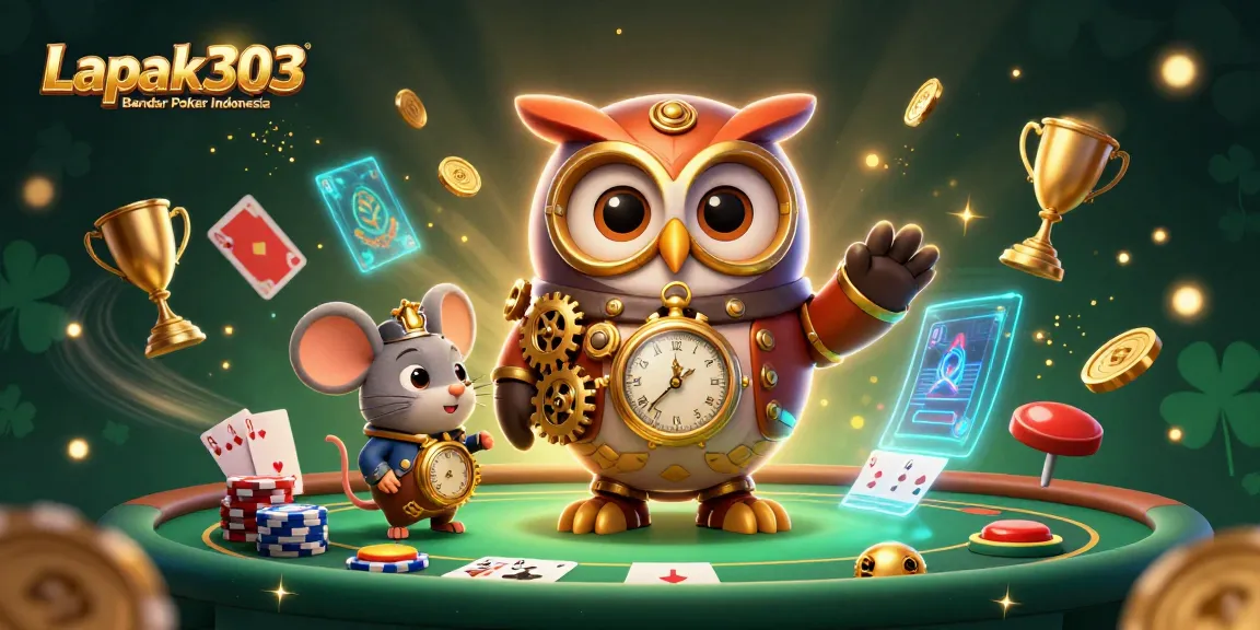 Permainan poker seru di Lapak303 Bandar Poker Indonesia dengan banyak elemen kasino dinamis.