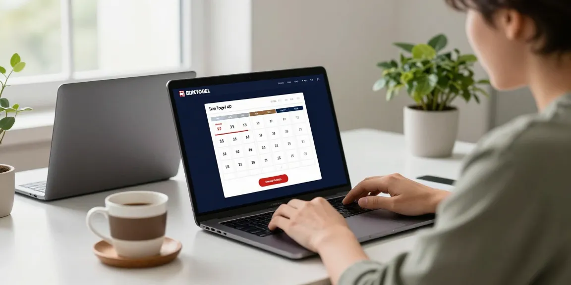 Pengguna BUNTOGEL mengeksplorasi platform tebak angka Toto Togel 4D secara online.