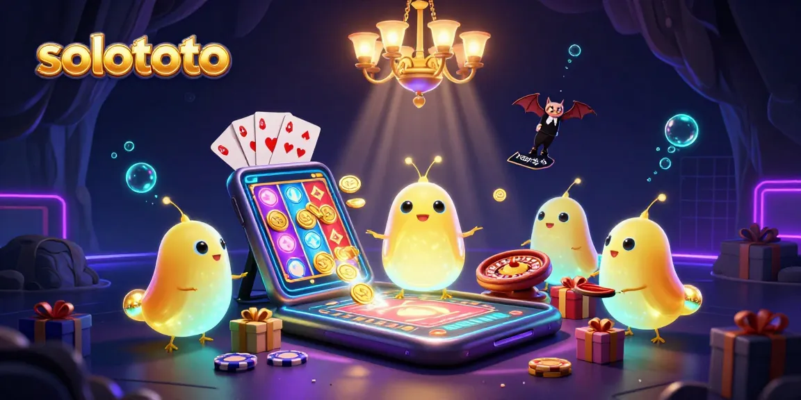 Permainan slot seru di solototo dengan cahaya glowworm yang menarik perhatian.