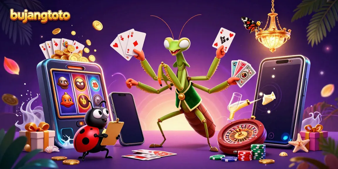 Experience the excitement of bujangtoto online casino with vibrant characters and games.