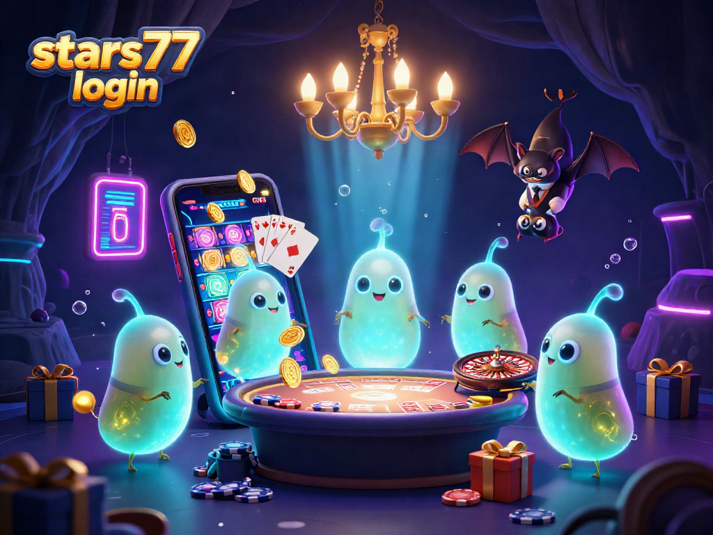 Menangkan permainan dengan stars77 login di dunia slot yang penuh warna dan keseruan kasino