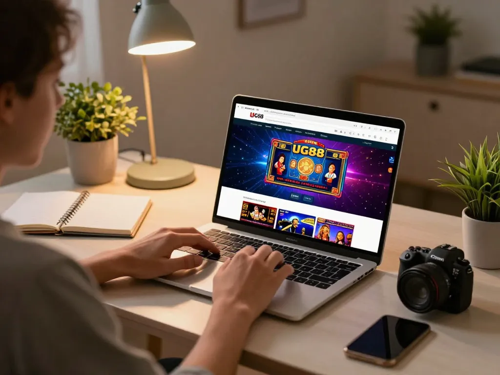 Engaging online gaming experience on trang chủ UG88 with vibrant visuals and a cozy atmosphere.
