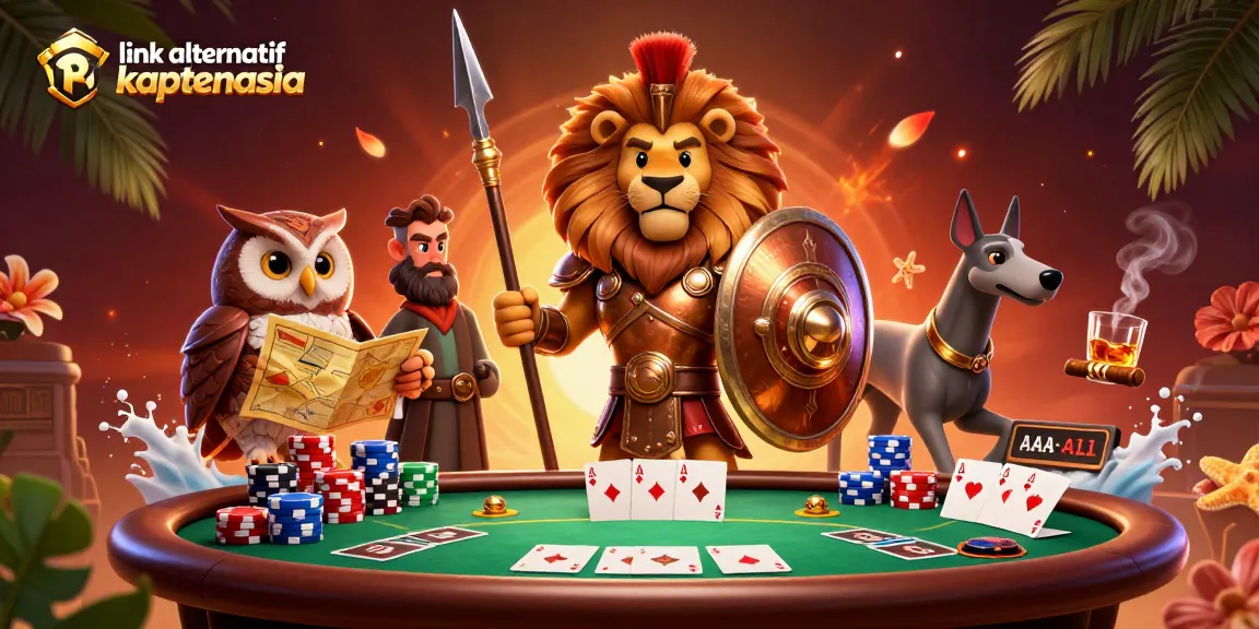 Menangkan permainan dengan link alternatif kaptenasia di kasino online yang menarik ini.