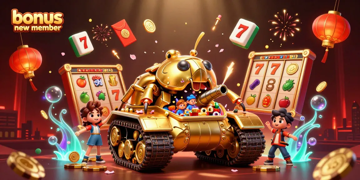 Menangkan bonus anggota baru 100% melalui pengalaman bermain slot yang seru dan aman.