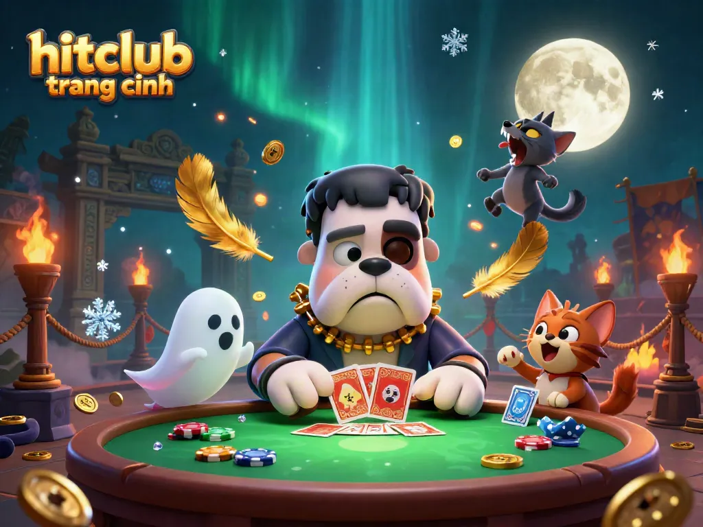 Enjoy the thrill of gaming at hitclub trang chính with a vibrant atmosphere filled with exciting characters and elements.