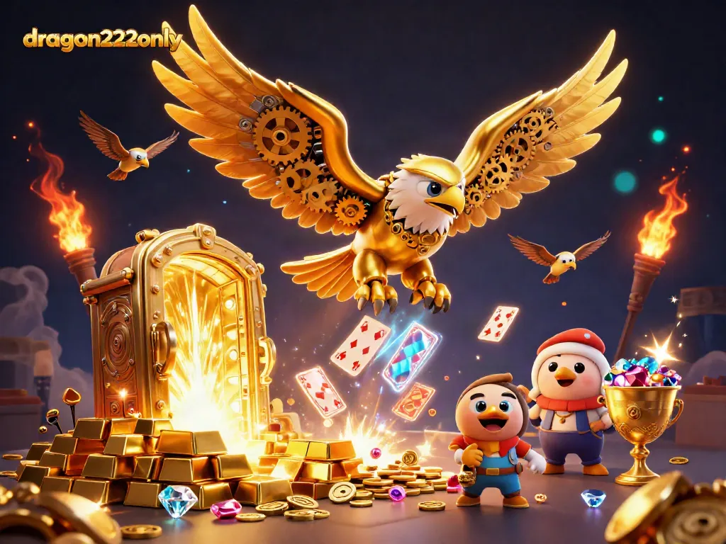 Experience thrilling gaming adventures at dragon222only with dynamic 3D illustrations of high-stakes action.