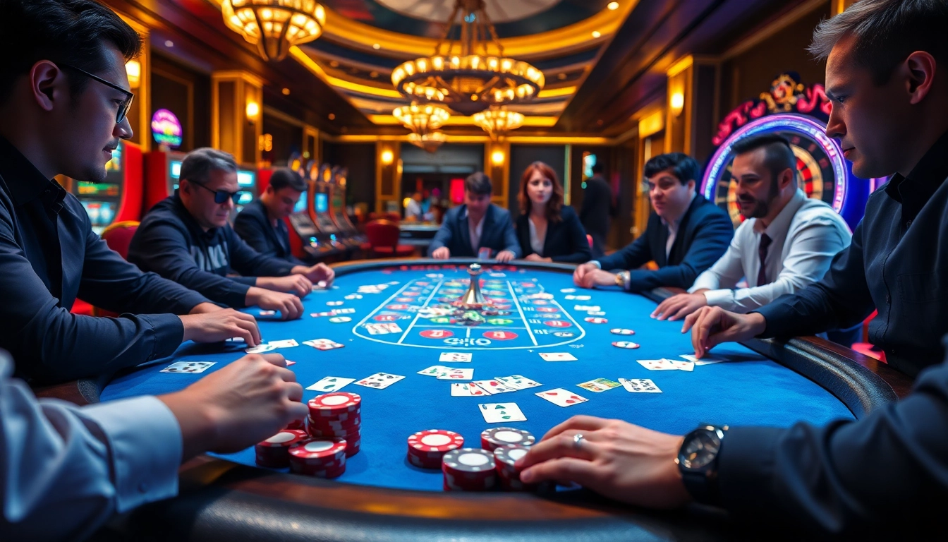 Experience the thrill of idn poker 88 with engaged players at a luxurious poker table.