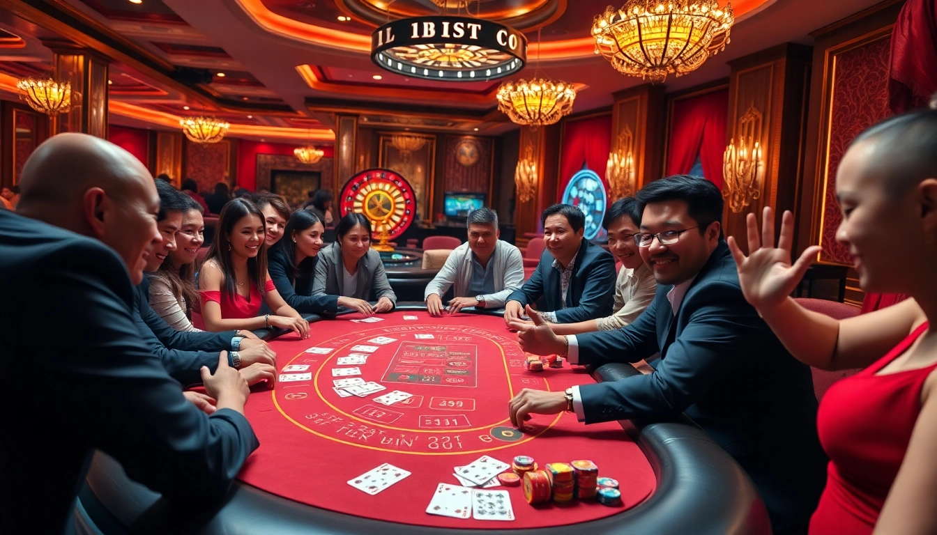 Experience thrilling gameplay at BJ88 with vibrant poker action and high-stakes excitement.