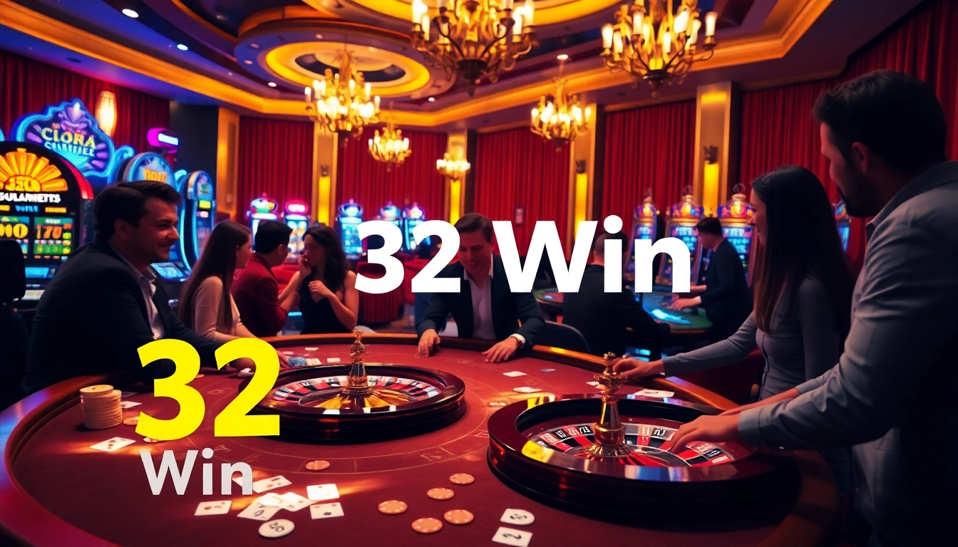 Experience the thrill of winning at 32 win with vibrant casino games and energetic players.