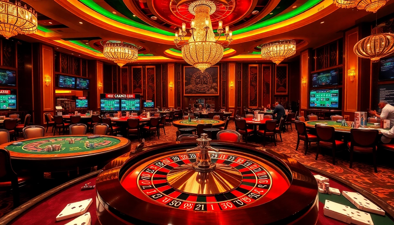 Experience the thrill of gaming at https://8kbetbh.com/ with luxury casino tables and engaging betting action.