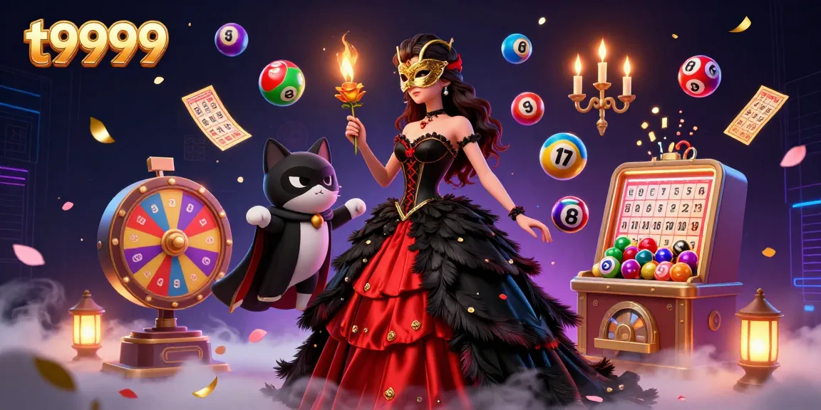 Engage in exciting gameplay at t9999 with dynamic lottery elements, vibrant prizes, and vivid characters.