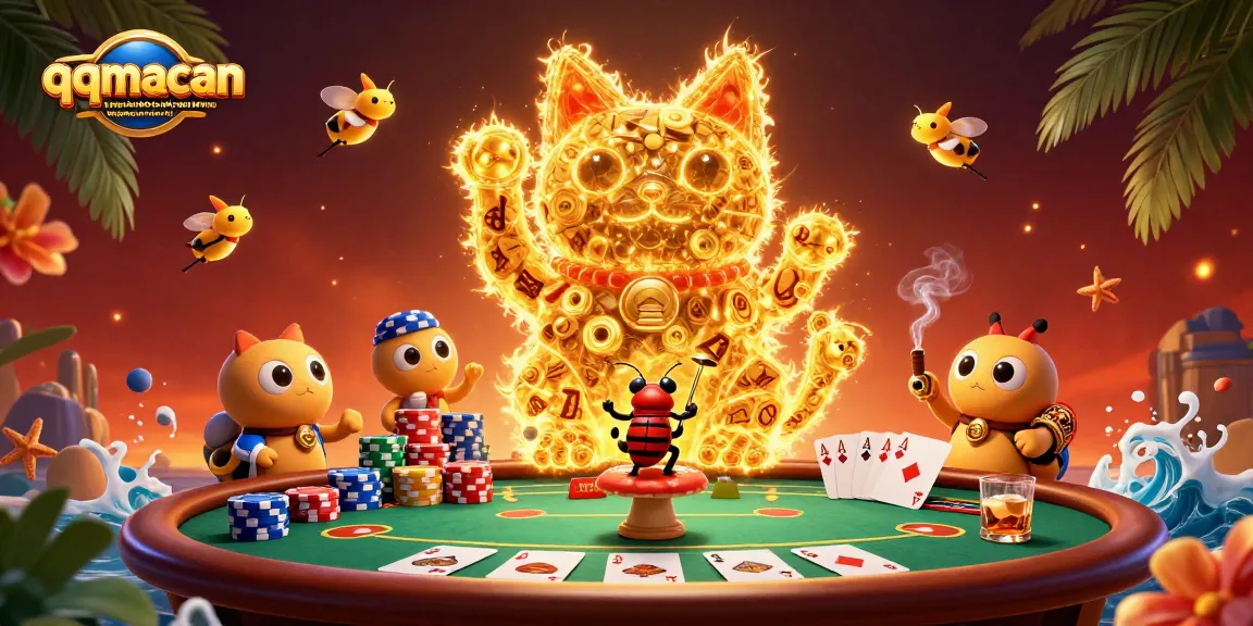 Menggugah selera permainan di qqmacan situs resmi toto slot gacor online terpercaya hari ini dengan beraneka simbol kasino dan suasana meriah.