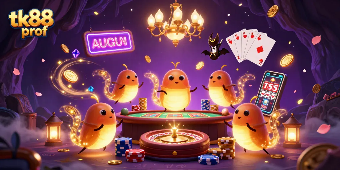 Engage in fun at the tk88 prof casino with vibrant glowworms and exhilarating games.