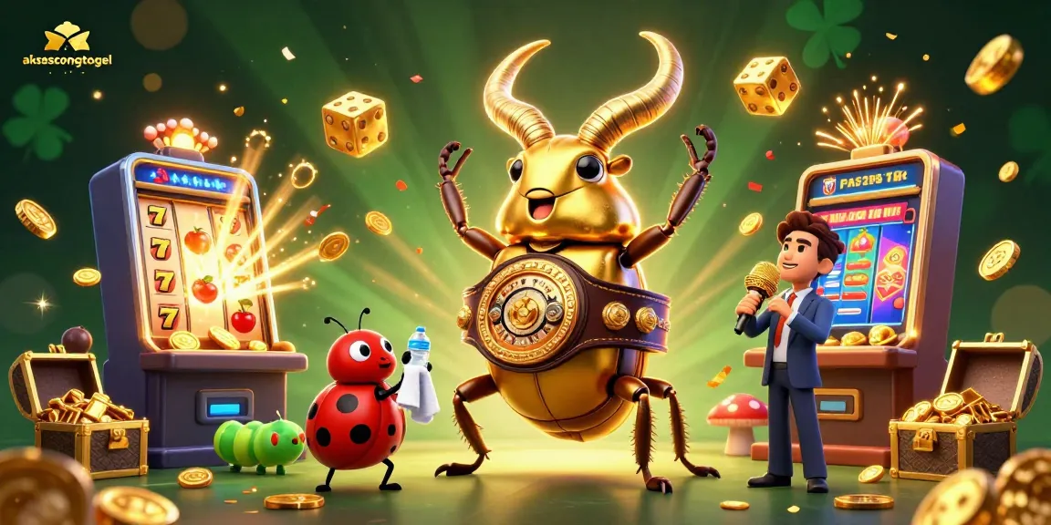 Engage with the thrilling scene at aksescongtogel featuring vibrant casino elements and iconic characters.