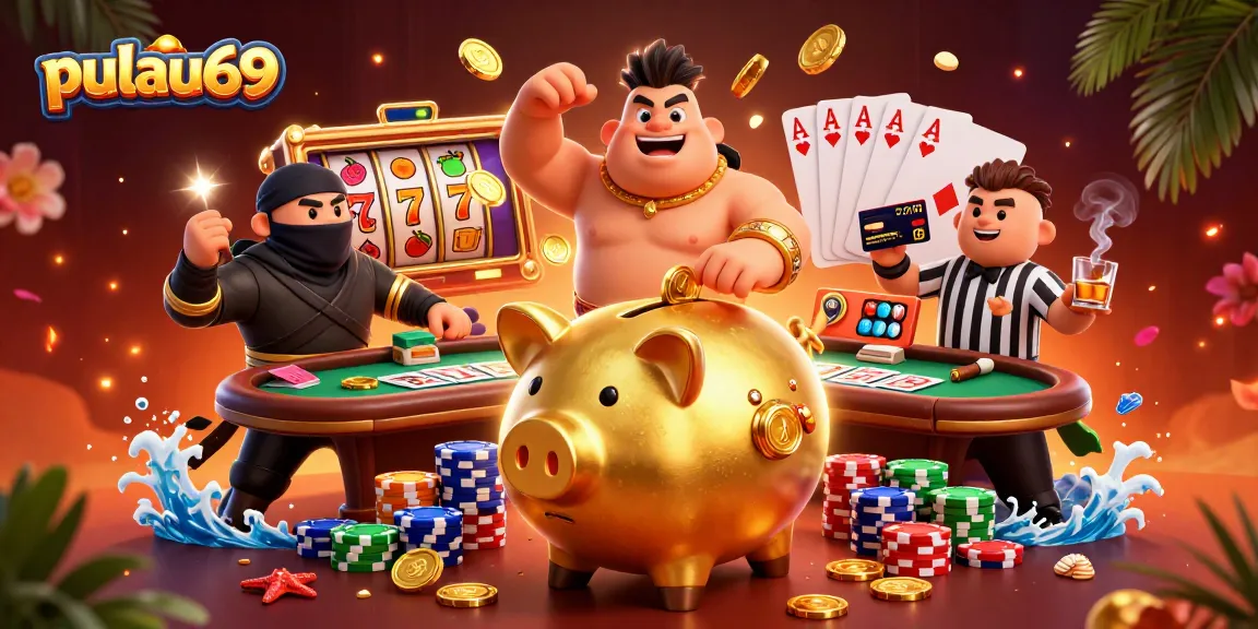 Engage in thrilling gameplay at pulau69 with vibrant slot games and dynamic characters.